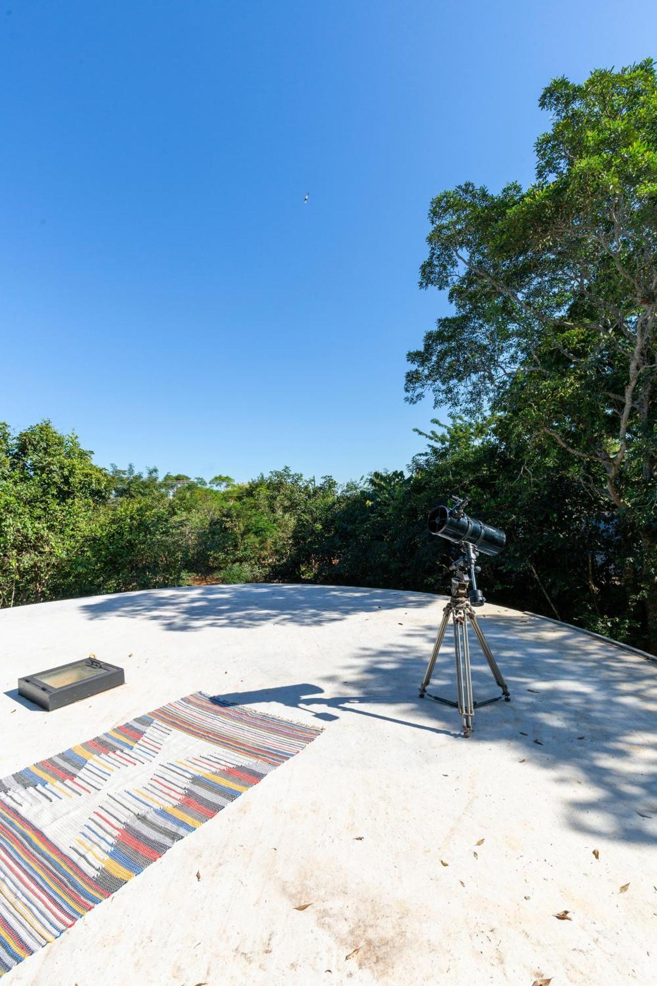 Floresta Encantada Telescopio,Fogueira, Riacho Chapada dos Guimaraes Ngoại thất bức ảnh